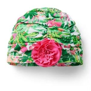 Janie and Jack tropical floral swim head wrap size 0-6 months